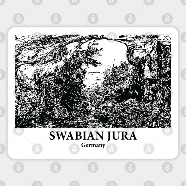 Swabian Jura - Germany Magnet by Lakeric